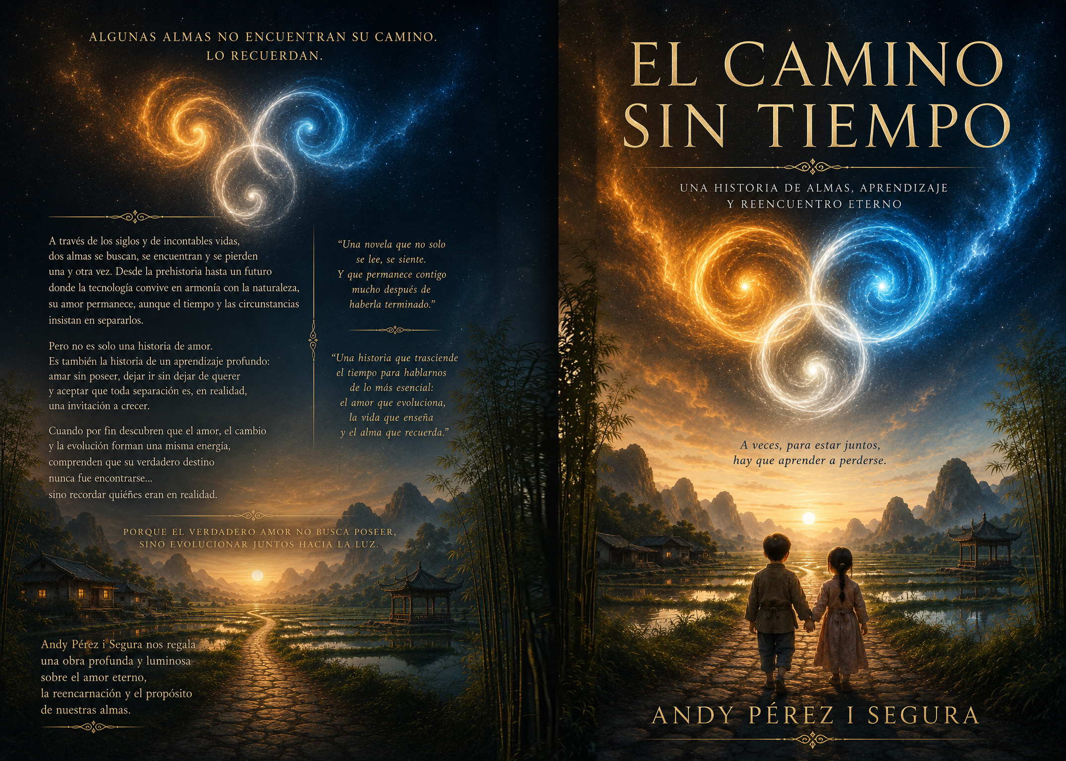 Portada de El camino sin tiempo, de Andy Pérez i Segura